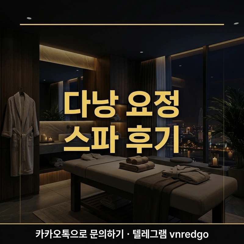 다낭 요정 스파 룸 분위기 마사지 진행